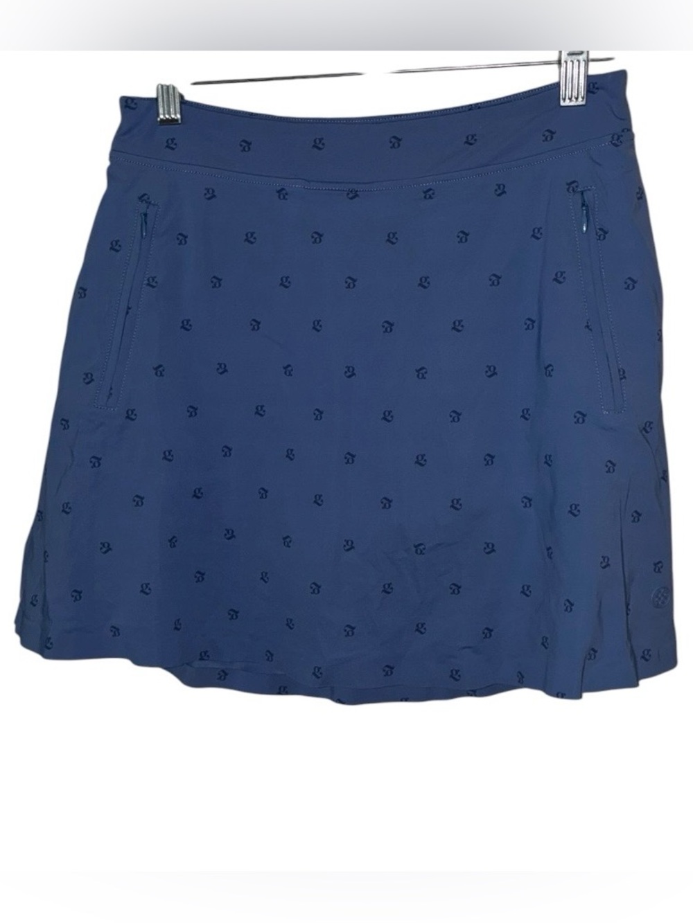 G/Fore G4 Onyx Blue Golf Skort Skirt Sz S